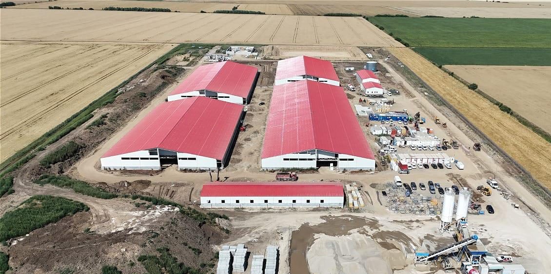 Update proiect – Livrare și montaj structuri metalice – ferme agricole Ciorani